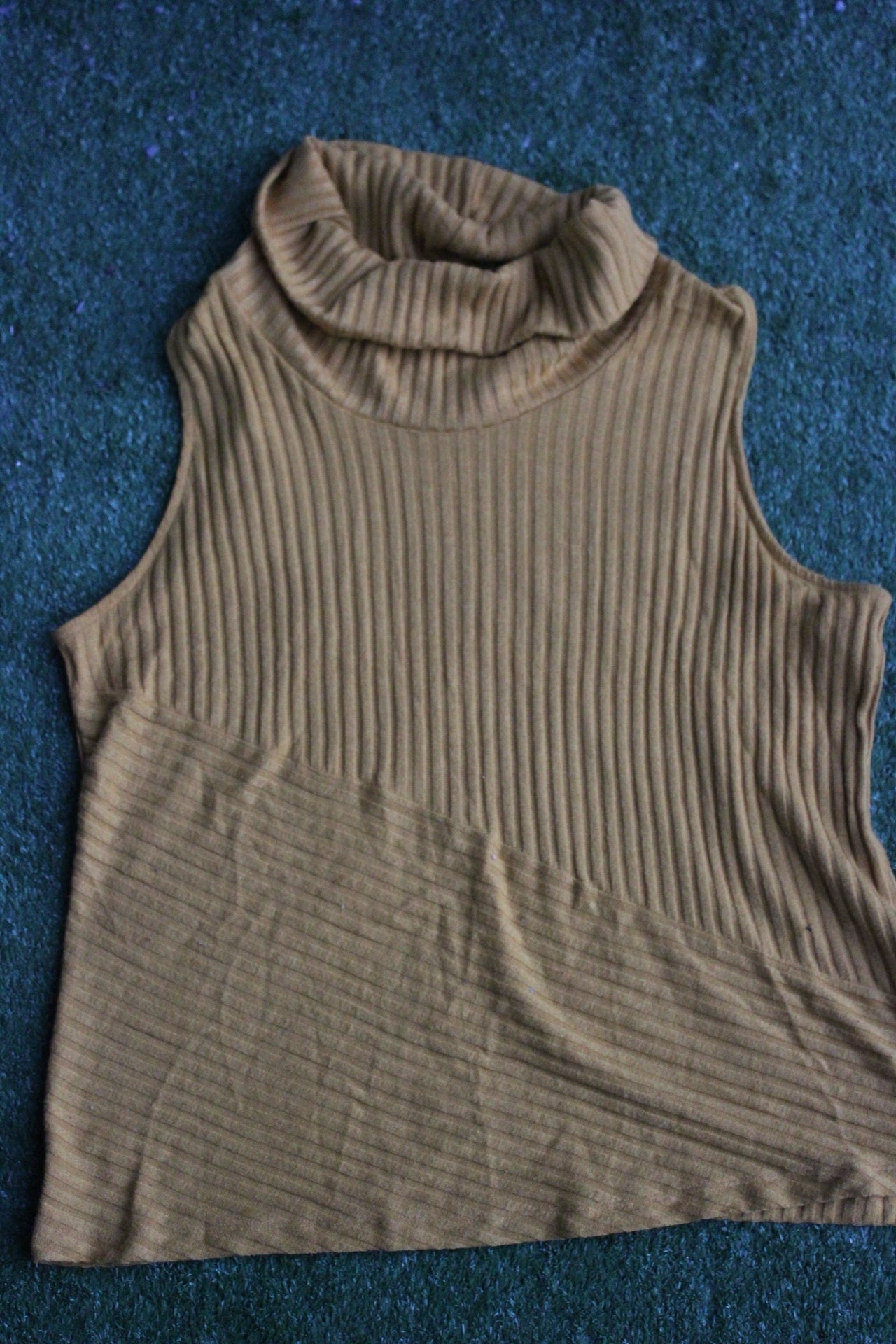 Yellow Sleeveless Shirt (XXL)