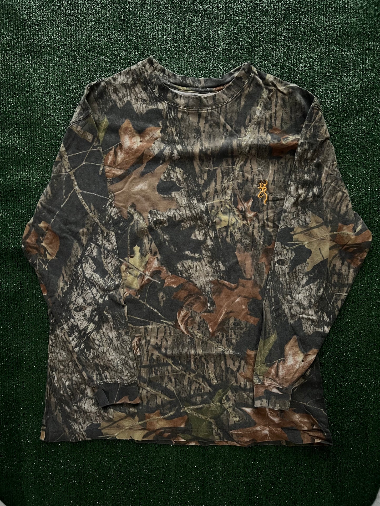 Browning Camo Long Sleeve T shirt (Medium)