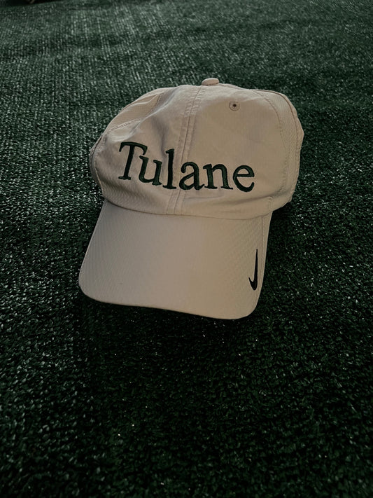 Cream Nike Tulane Baseball Cap