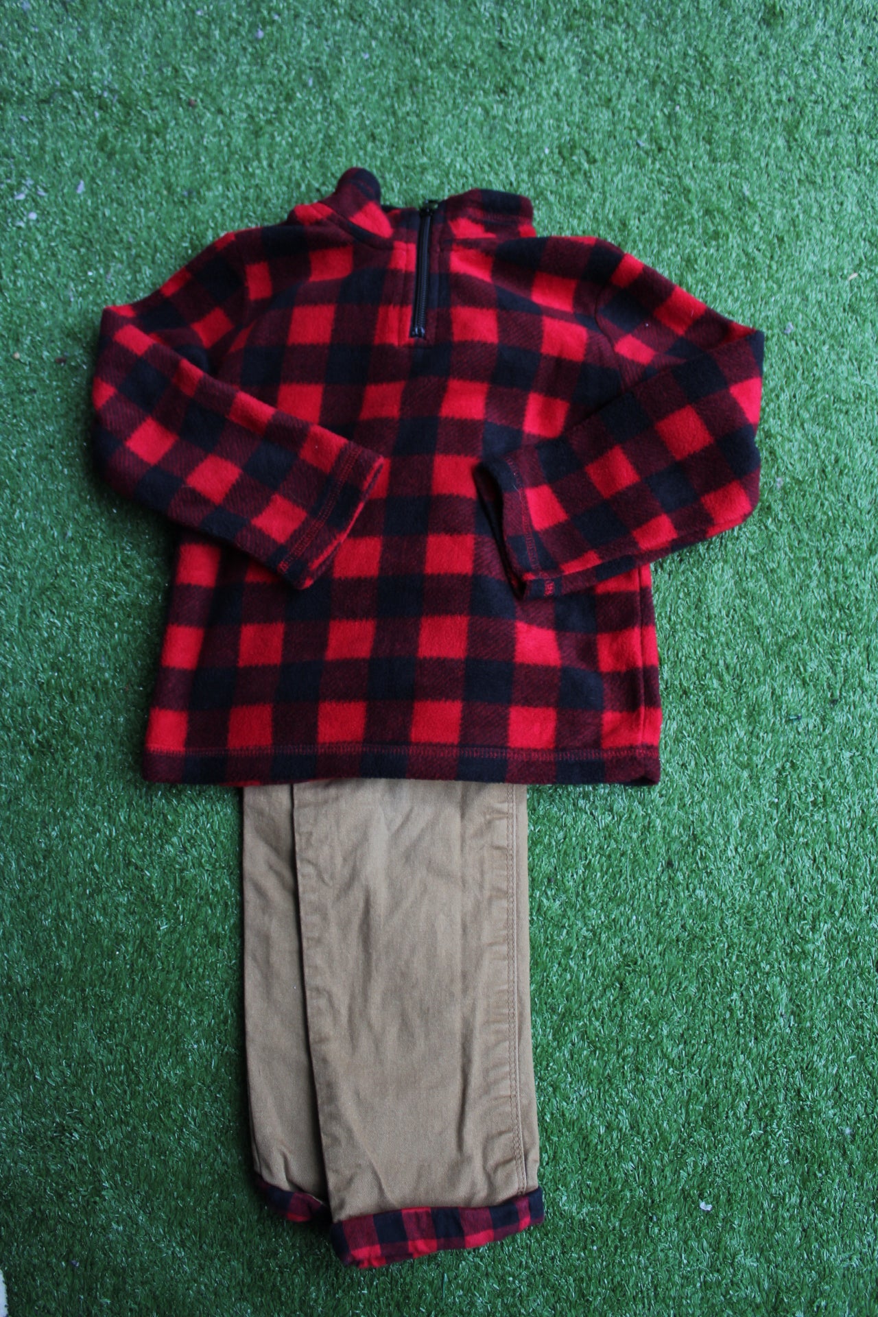Boy's Flannel Top (4T)