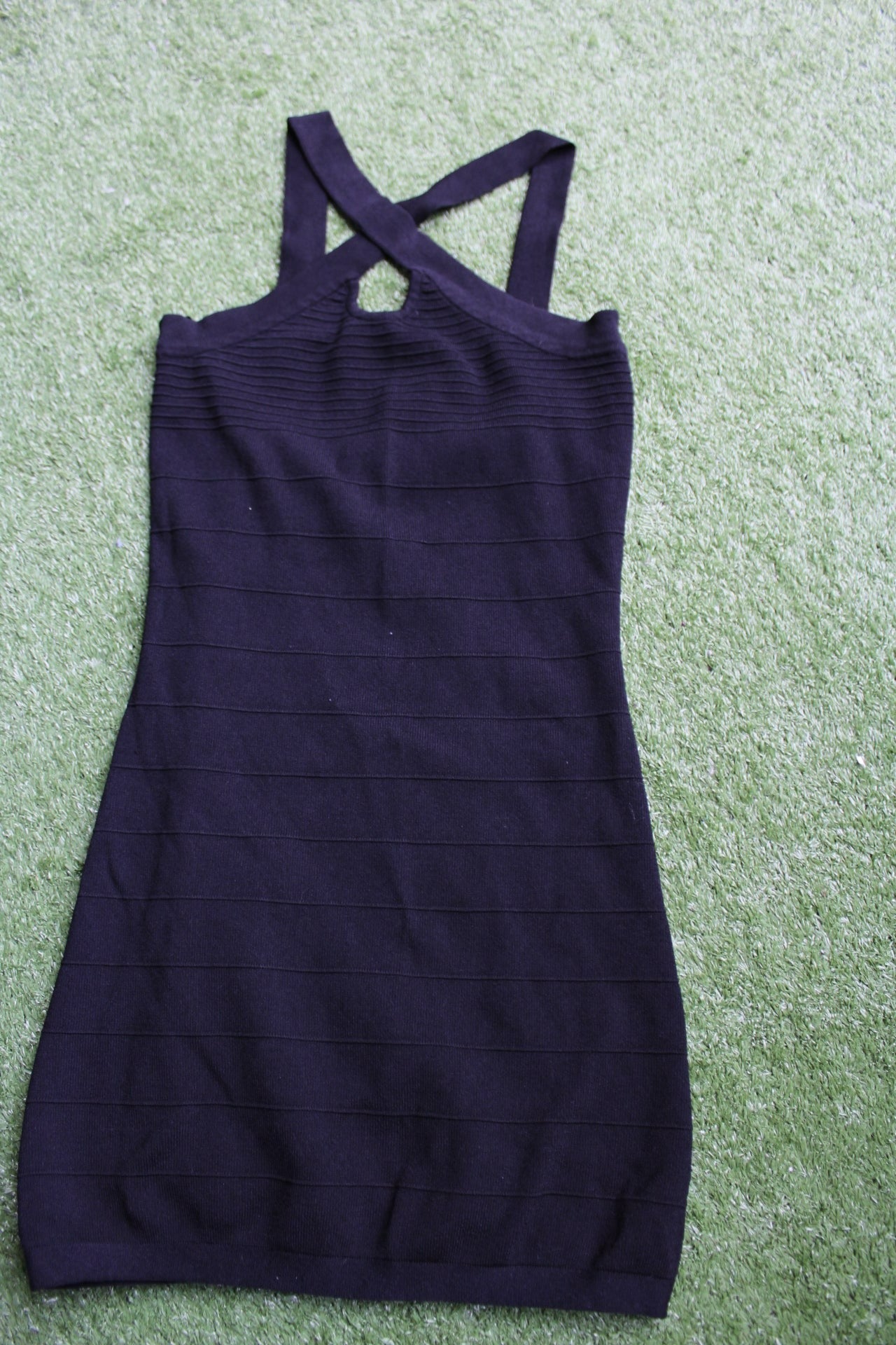 Guess Black Halter Dress (Medium)