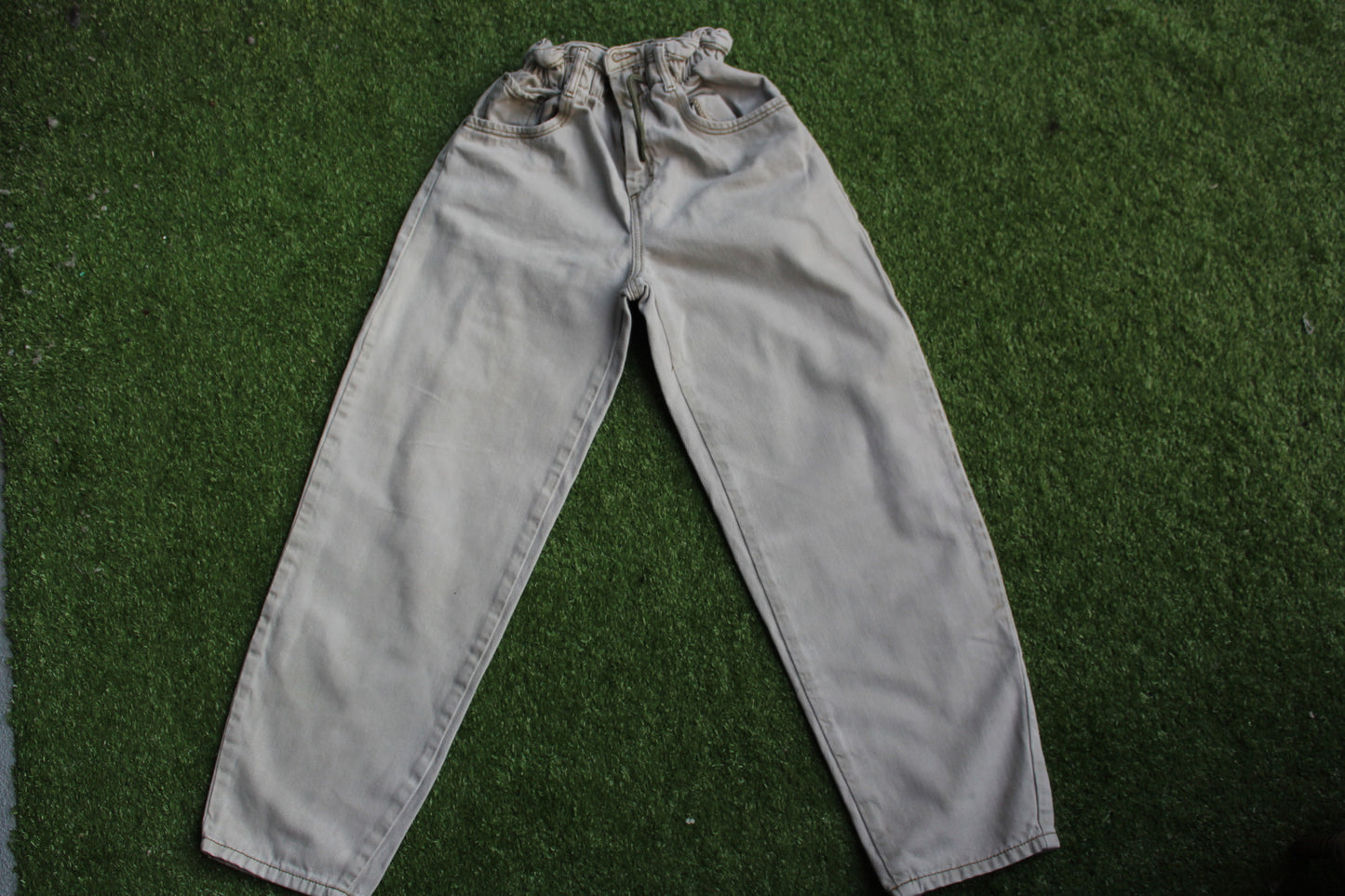 Girl's gray Zara jeans (11/12)