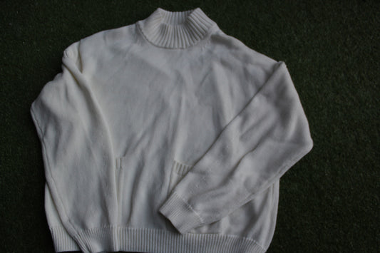 J. Crew cream sweater (Medium)
