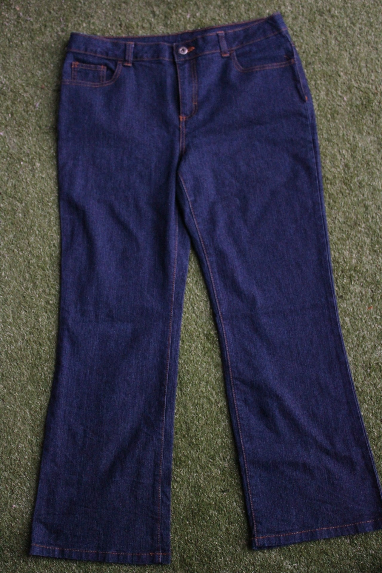 Denim Jeans. Faded Glory. (16 1/2)