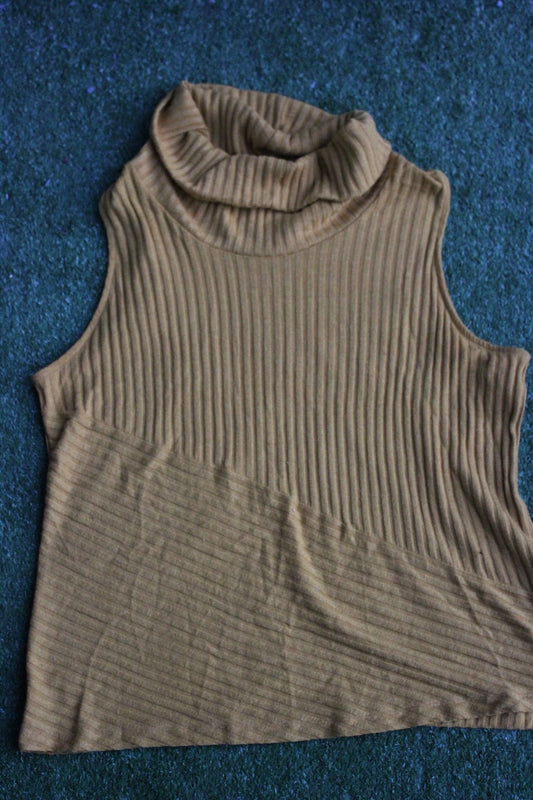 Yellow Sleeveless Shirt (XXL)