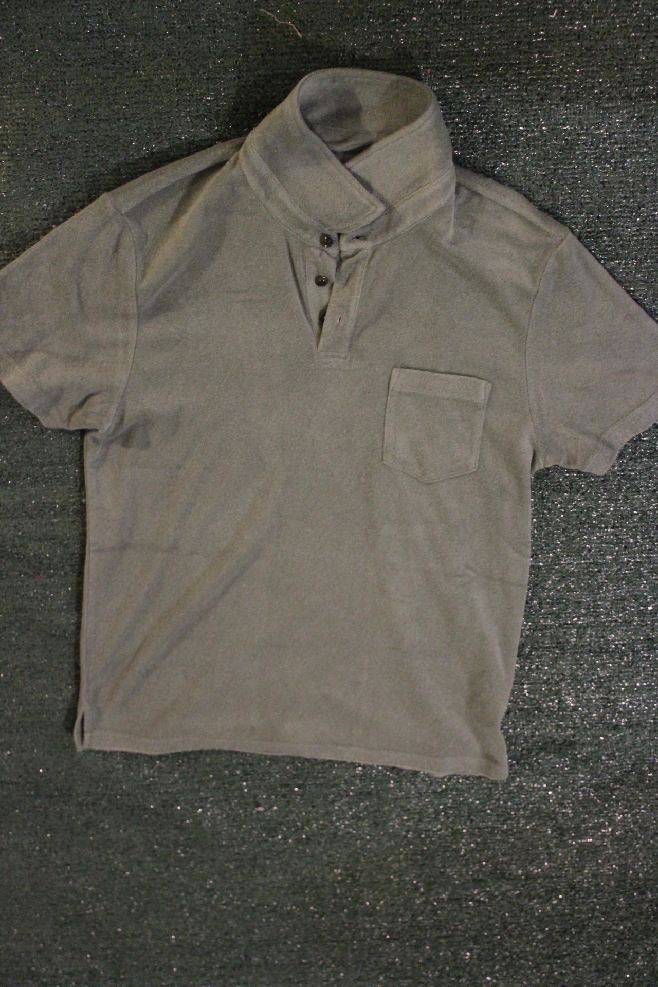 Green Short Sleeve Polo (Medium)