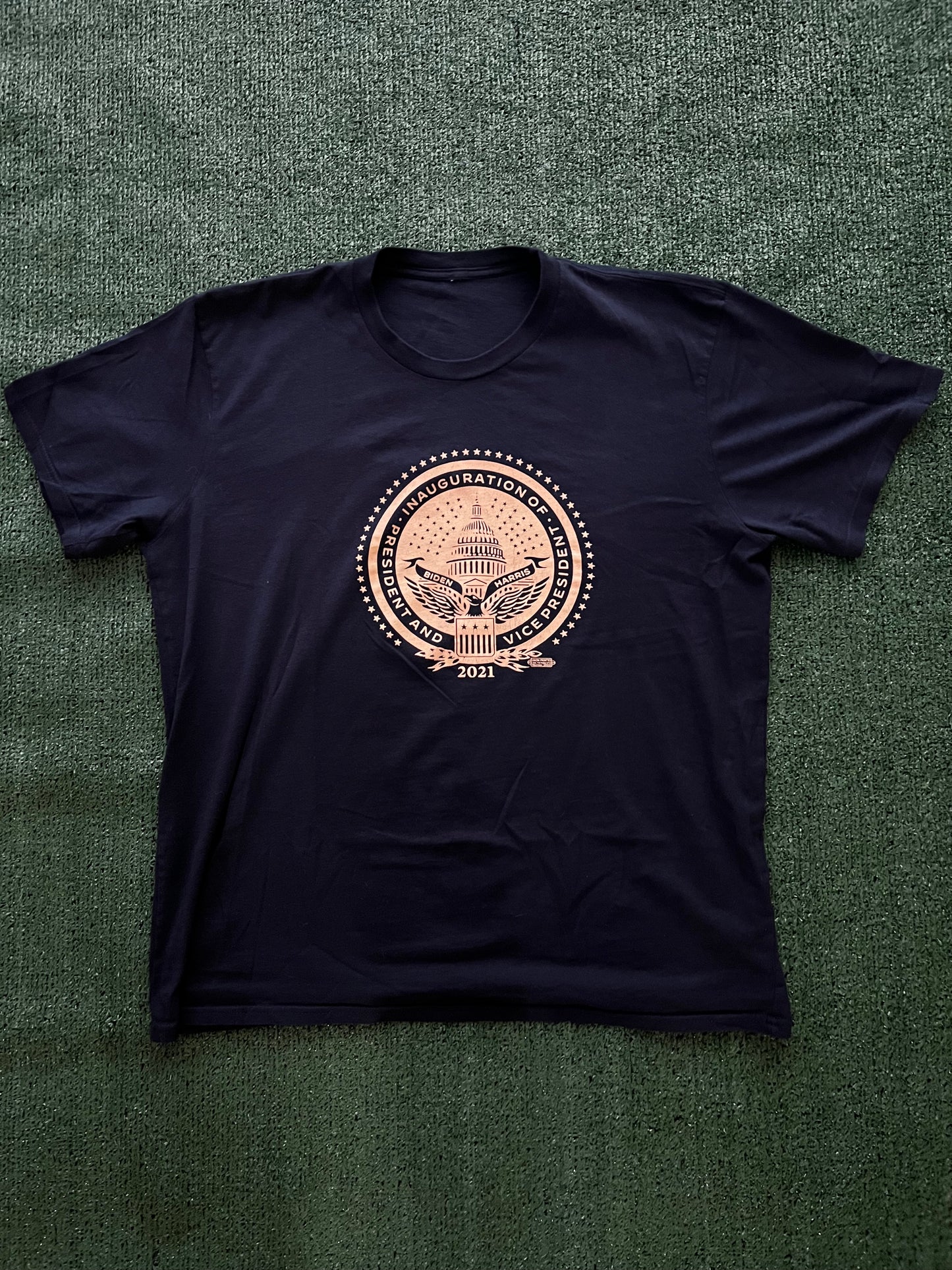 Blue 2021 Biden Inauguration T shirt (Medium)