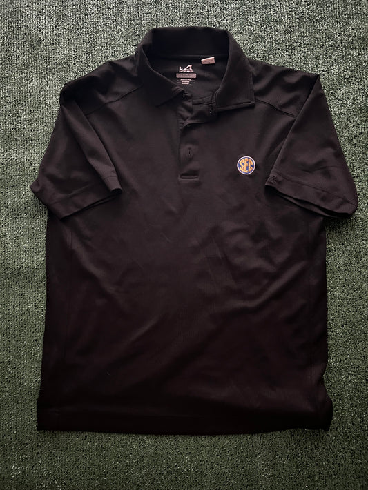 Cutter and Buck Black "SEC" Polo Shirt (Small)
