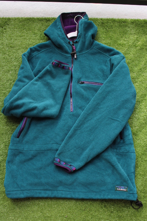 Aqua LL Bean vintage Pull Over (XL)